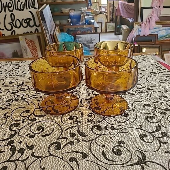 Indiana Glass Sherbert Dishes - Picture 1 of 7